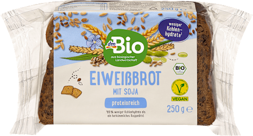 Eiweißbrot mit Soja, 250 g