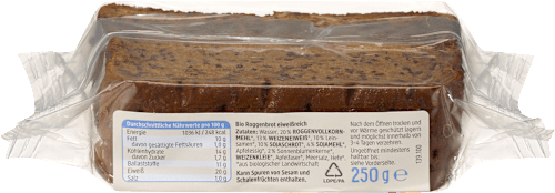 Eiweißbrot mit Soja, 250 g