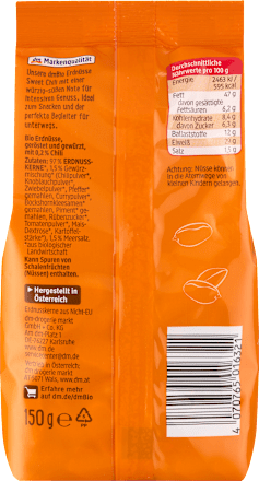 Erdnüsse Sweet Chili, 150 g