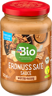 dmBio Erdnuss Saté Sauce, 325 ml