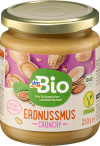Erdnussmus Crunchy, 250 g