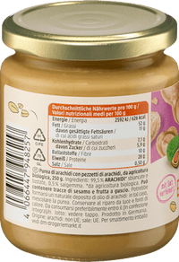 Erdnussmus Crunchy, 250 g