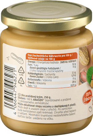 Erdnussmus, 250 g