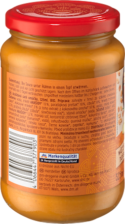 Erdnusssoße Saté, würzig-nussig, 325 ml
