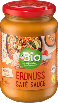 Erdnusssoße Saté, würzig-nussig, 325 ml