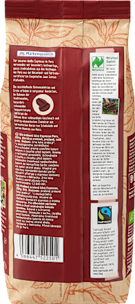Espresso de Peru, ganze Bohne, 250 g