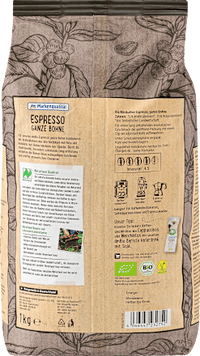 Espresso ganze Bohnen, 1 kg