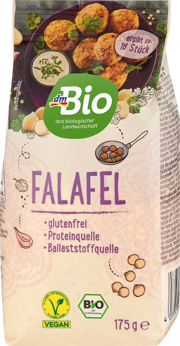 Falafels dmBio, sans gluten, 175 g