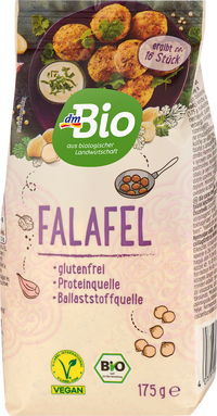 Falafels dmBio, sans gluten, 175 g