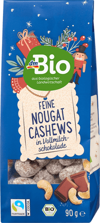 dmBio Feine Nougat Cashews, 90 g