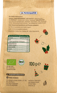 dmBio Feine Vanille-Kipferl, 100 g