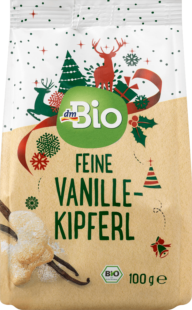 dmBio Feine Vanille-Kipferl, 100 g