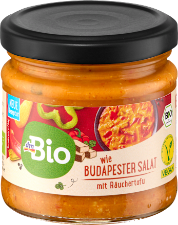 Feinkostsalat wie Budapester Salat mit Räuchertofu, vegan, 180 g