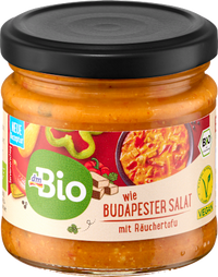 Feinkostsalat wie Budapester Salat mit Räuchertofu, vegan, 180 g