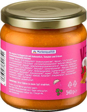 Fertiggericht, No-Butter No-Chicken, 340 g