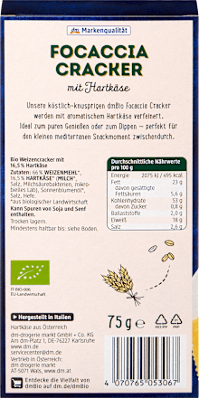 Focaccia Cracker, 75 g
