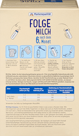 Folgemilch 2, nach dem 6.Monat, 600 g