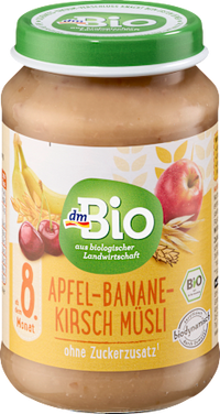Frucht & Getreide Apfel-Banane-Kirsch Müsli ab dem 8. Monat, 190 g