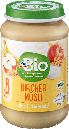 Frucht & Getreide Bircher Müsli ab dem 8. Monat, 190 g