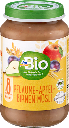 Frucht & Getreide Pflaume-Apfel-Birnen Müsli ab dem 8. Monat, 190 g