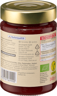 Fruchtaufstrich, Erdbeere 55% Frucht, 340 g