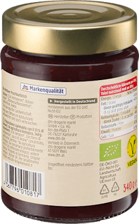 Fruchtaufstrich, Himbeere 55% Frucht, 340 g