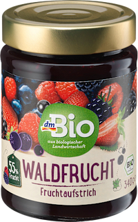 Fruchtaufstrich, Waldfrucht 55% Frucht, 340 g