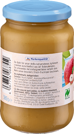Koud geraspte appelpulp, 360 g