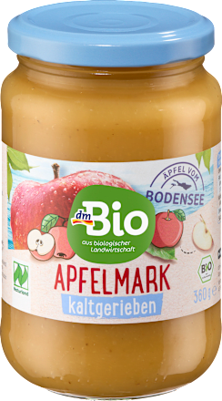 Fruchtmark Apfel kaltgerieben, 360 g