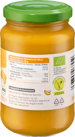 Fruchtmark Apfel mit Mango, 360 g
