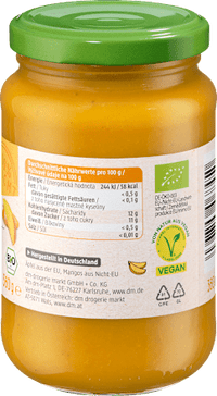 Fruchtmark Apfel mit Mango, 360 g