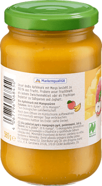 Fruchtmark Apfel mit Mango, 360 g