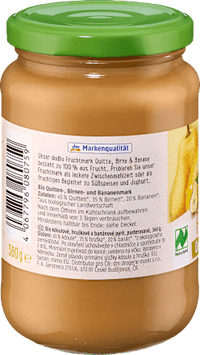 Fruchtmark Birne-Quitte, 360 g