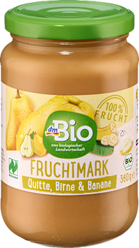 Fruchtmark Birne-Quitte, 360 g