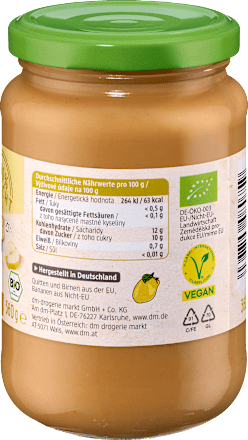 Fruchtmark Birne-Quitte, 360 g