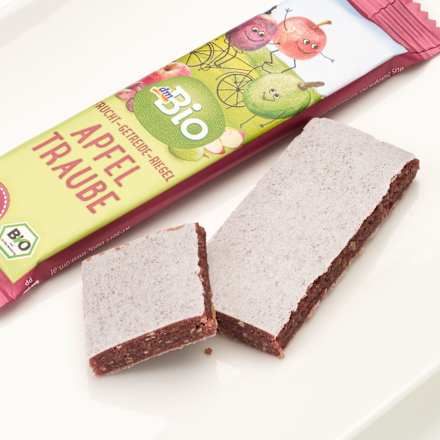 Fruchtriegel Apfel-Traube ab 1 Jahr, 25 g