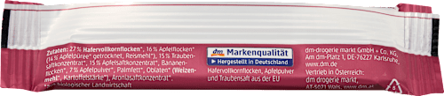 Fruchtriegel Apfel-Traube ab 1 Jahr, 25 g