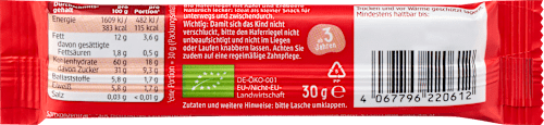 Fruchtriegel Hafer Apfel-Erdbeere, ab 3 Jahre, 30 g
