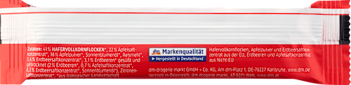 Fruchtriegel Hafer Apfel-Erdbeere, ab 3 Jahre, 30 g