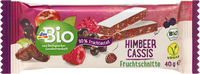 Fruchtriegel, Himbeer Cassis, 40 g