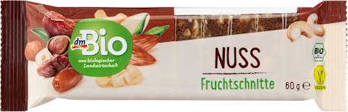 Fruchtriegel, Nuss, 60 g