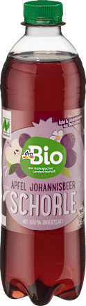 Fruchtschorle, Apfel & Johannisbeere, 0,5 l EINWEG