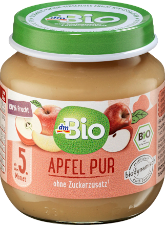 Früchte Apfel pur ab dem 5. Monat, 125 g