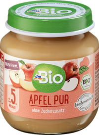 Früchte Apfel pur ab dem 5. Monat, 125 g