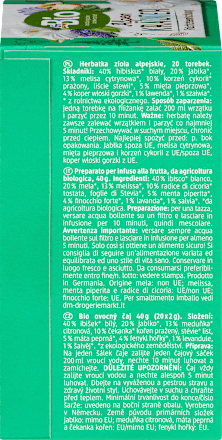 Früchtetee Alpenkräuter (20 Beutel), 40 g