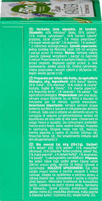 Früchtetee Alpenkräuter (20 Beutel), 40 g