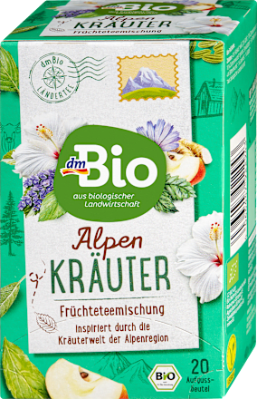 Früchtetee Alpenkräuter (20 Beutel), 40 g
