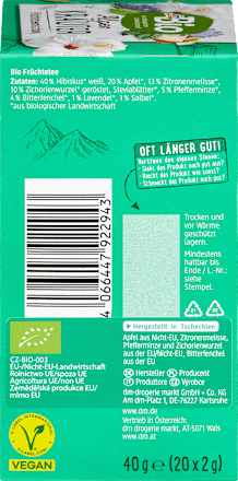 Früchtetee Alpenkräuter (20 Beutel), 40 g