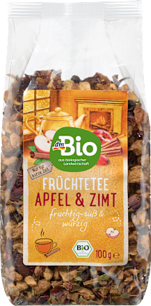 Früchtetee Apfel & Zimt, lose, 100 g