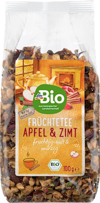 Früchtetee Apfel & Zimt, lose, 100 g